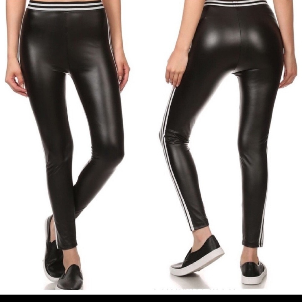 3/35 $$BLACK LIQUID LEGGINGS - Picture 2 of 2